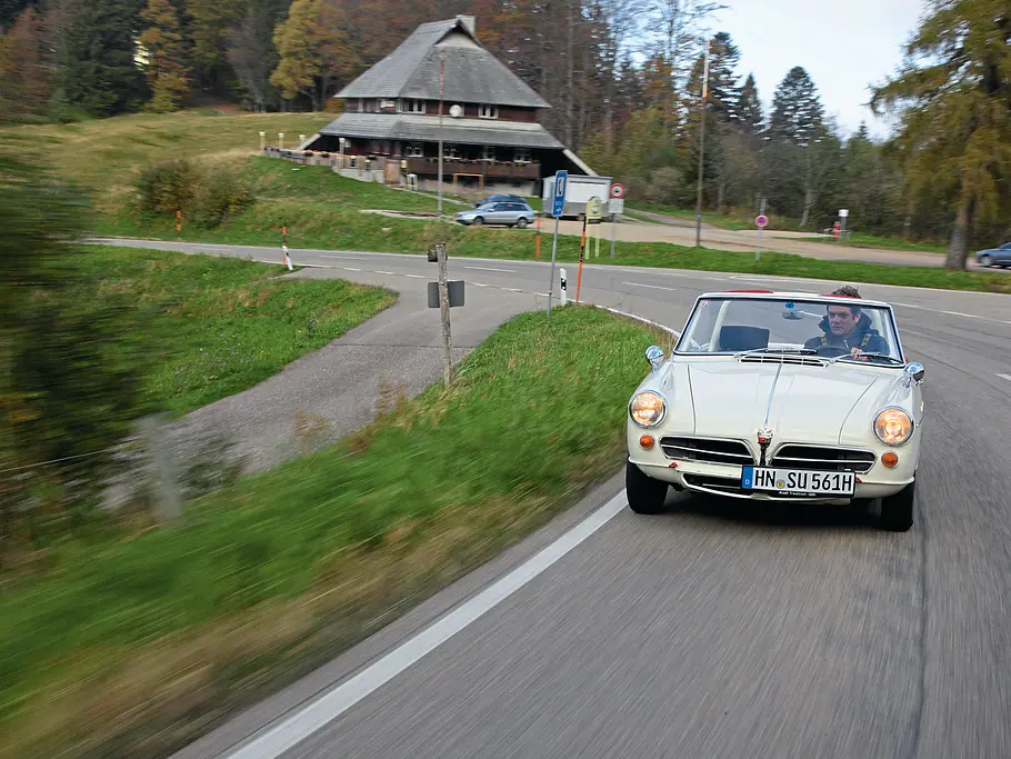 NSU Wankel Spider RS NSU Wankel Spider RS Roadster Oldtimer Reportage Schauinsland Faszination Bilder