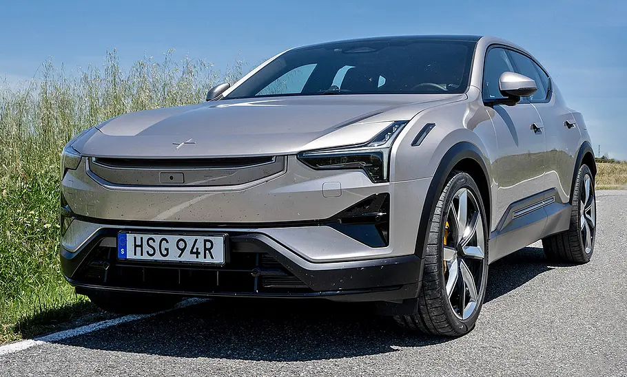 Polestar 3 (2024); dynamisch, schräg vorne