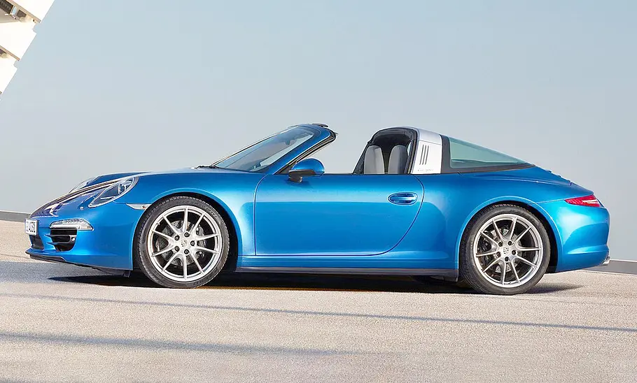 Porsche 911 Targa (2015); statisch von der linken Seite