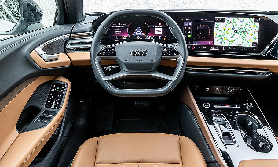 Das Cockpit des Audi A5 Avant.