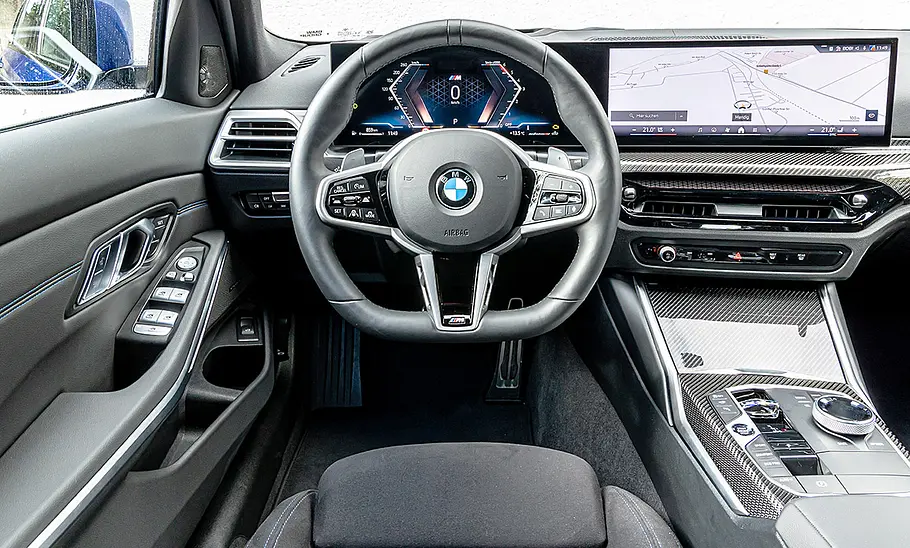 BMW 3er Touring Das Cockpit des BMW 3er Touring.