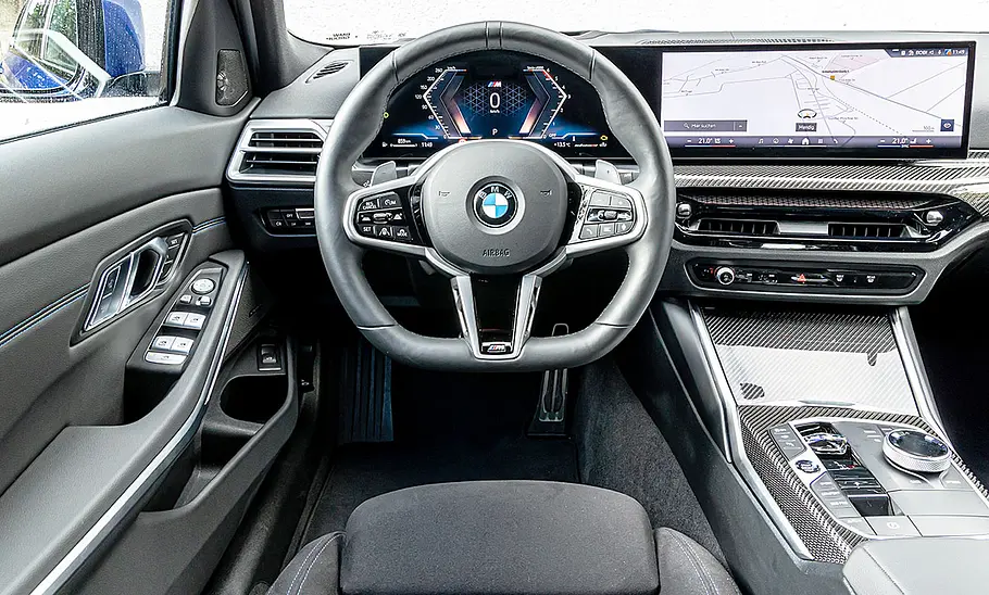 BMW 3er Touring Das Cockpit des BMW 3er Touring.