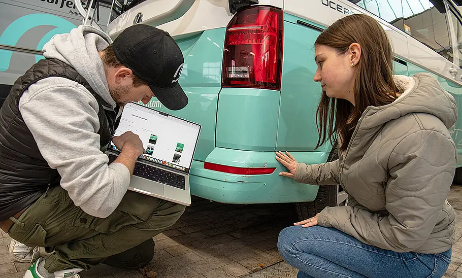 VW T 6.1 California mit leichtem Schaden