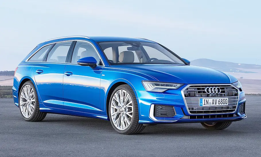 Audi A6 Avant (2018); statisch von vorne links