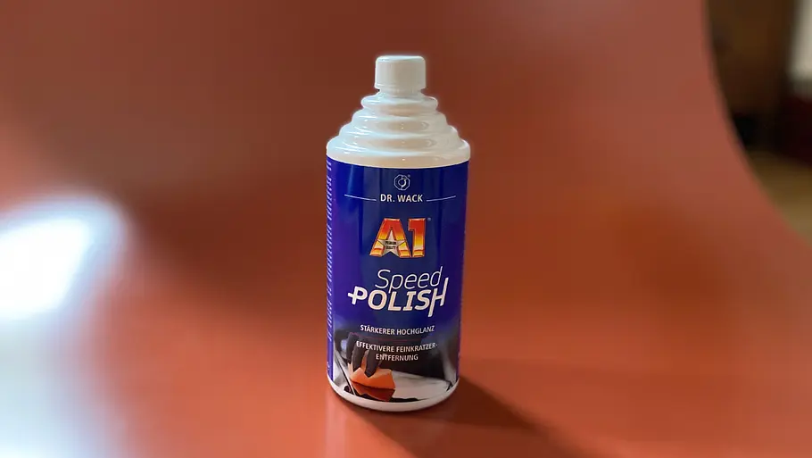 Draufsicht auf Dr. Wack A1 Speed Polish.