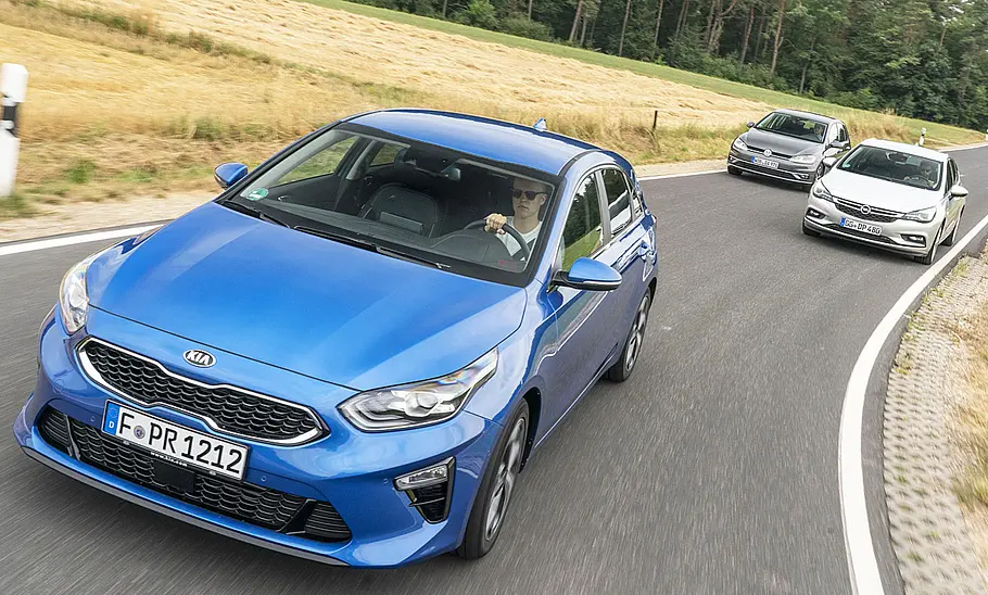 Kia Ceed/Opel Astra/VW Golf: Test Kia Ceed/Opel Astra/VW Golf: Test