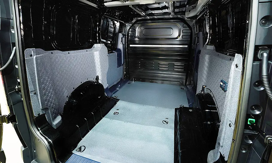 Kia PV5 Cargo (2025) Der Laderaum des Kia PV5 Cargo (2025).