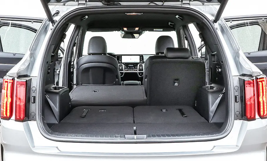 Kia Sorento (2020) Der Kofferraum des Kia Sorento (2020).