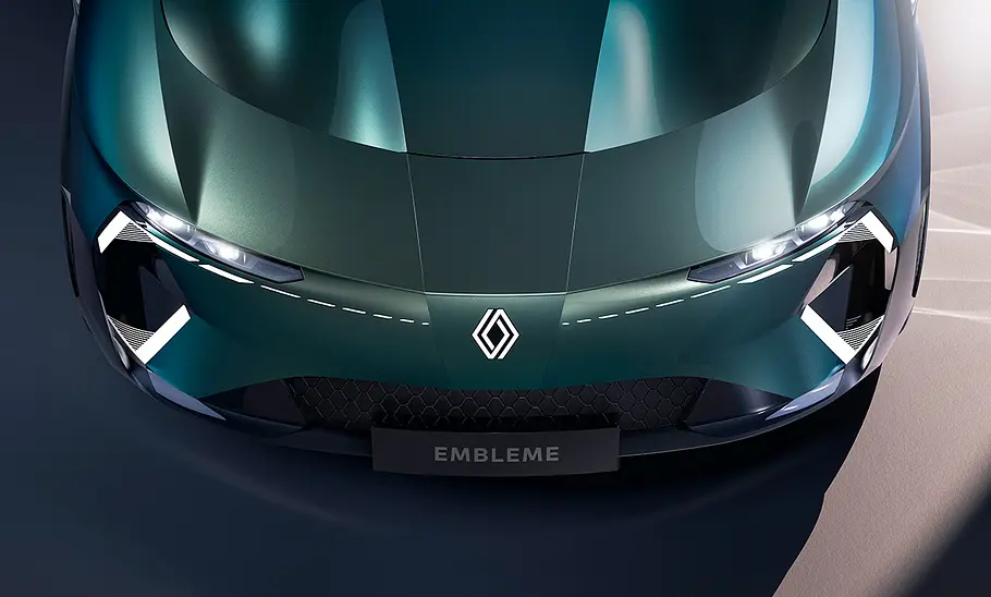 Renault Emblème: Front und Motorhaube