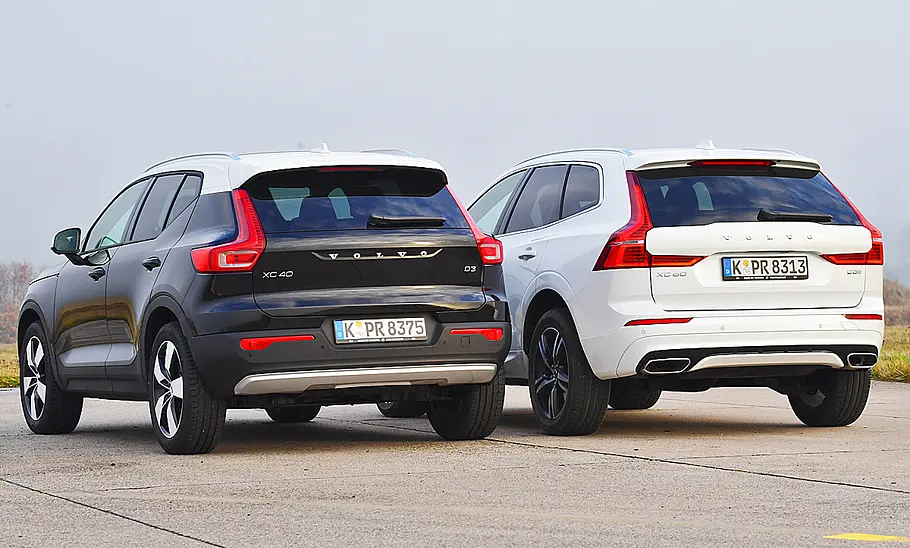 Volvo XC40/Volvo XC60: Test