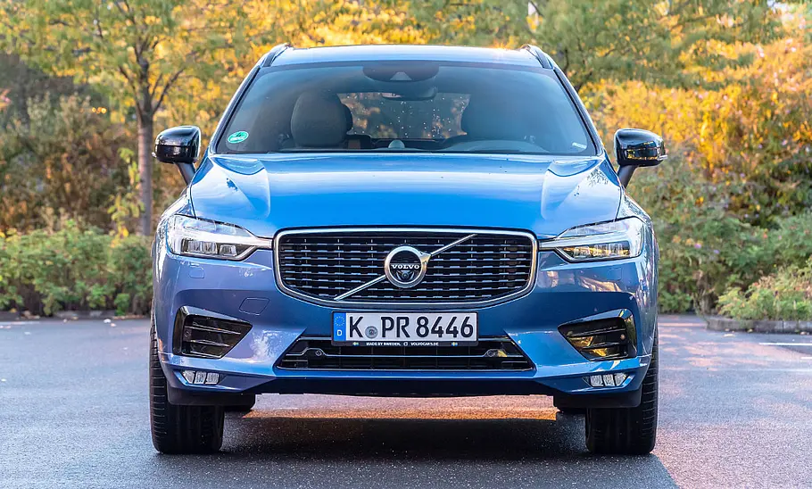 Volvo XC60 (2017) Der Volvo XC60 (2017), statisch von vorne fotografiert.