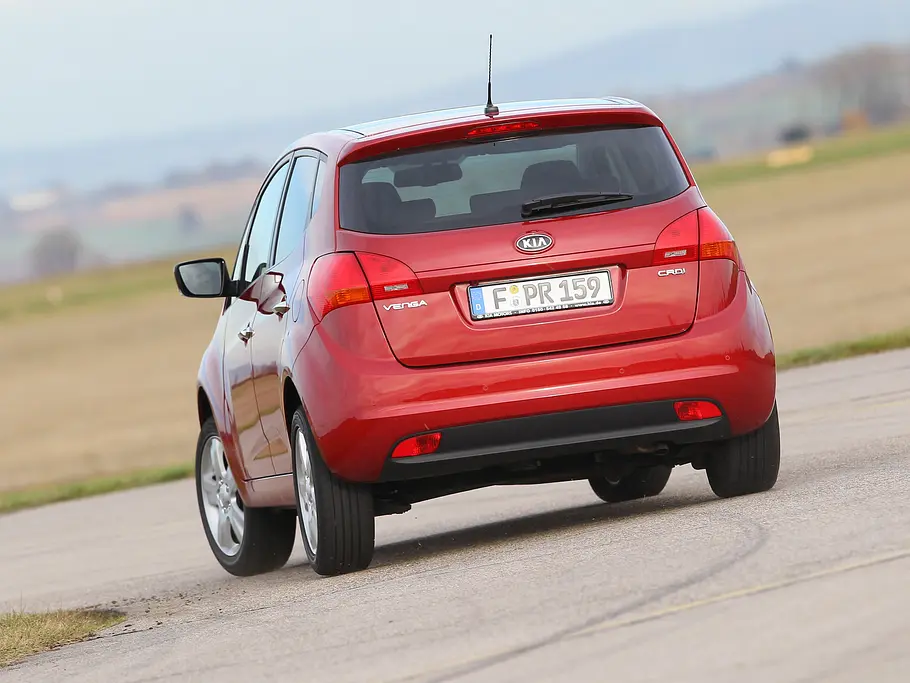 Vergleichstest Mini-Van Kia Venga 1.4 CRDi Vergleich Turbodiesel