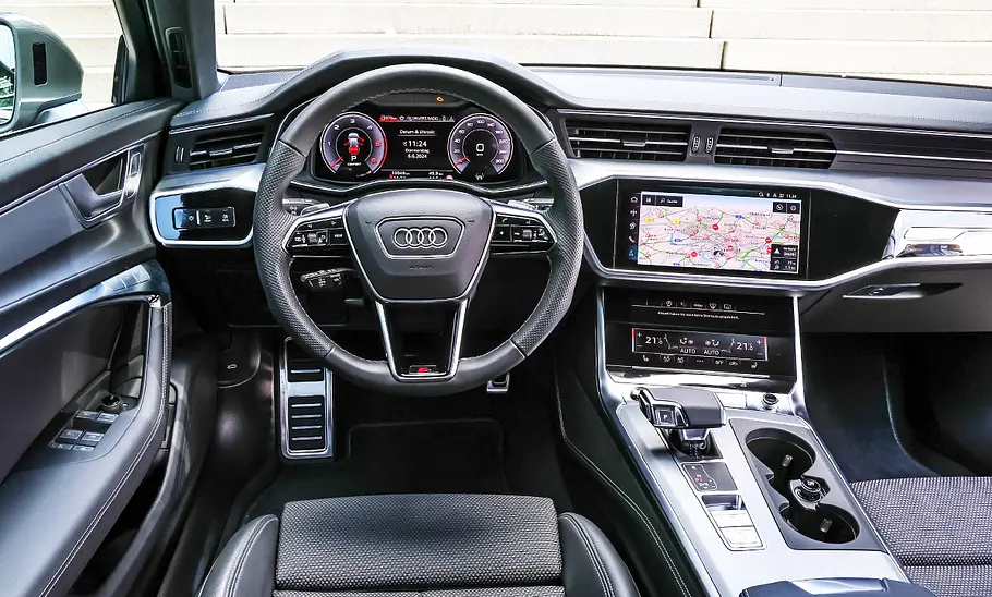 Audi A6 Avant; Innenraum; Interieur; Cockpit; Lenkrad; Armaturen