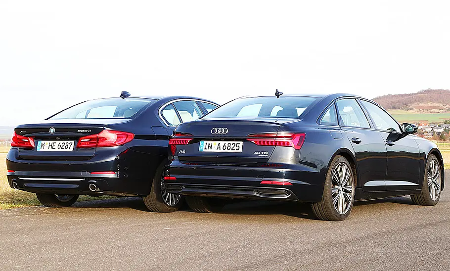 Audi A6/BMW 5er: Test