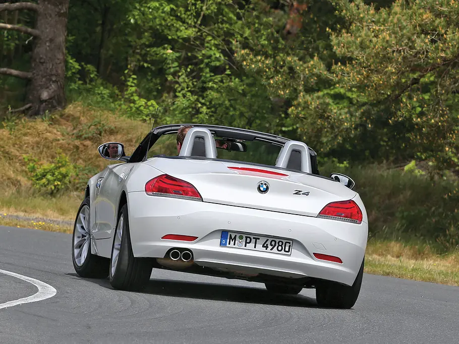 BMW Z4 sDrive28i Roadster Vergleichstest Vierzylinder Heckantrieb Benziner