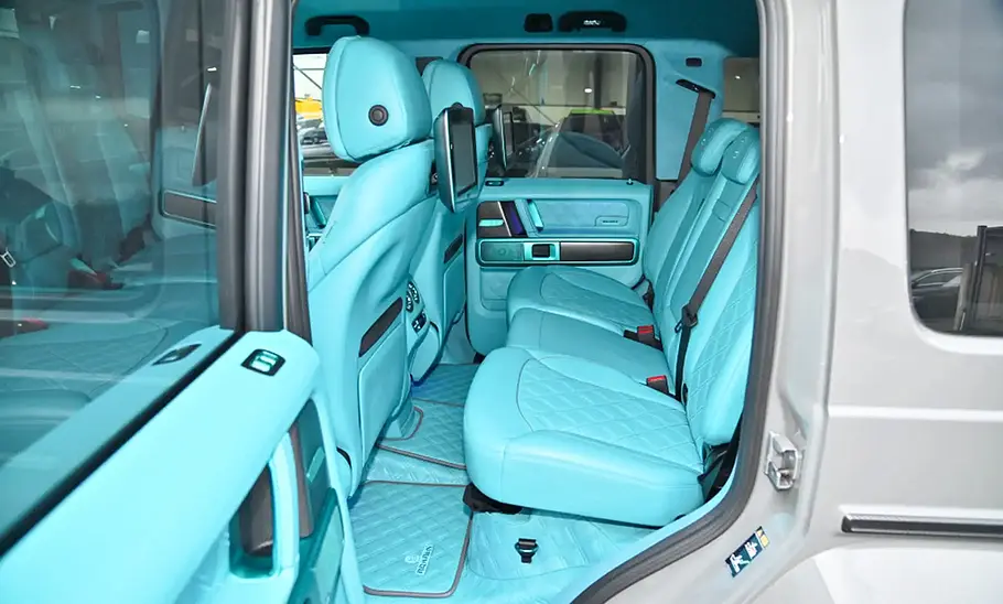 Brabus 800 von JP Kraemer Rückbank des Brabus 800 von JP Kraemer.