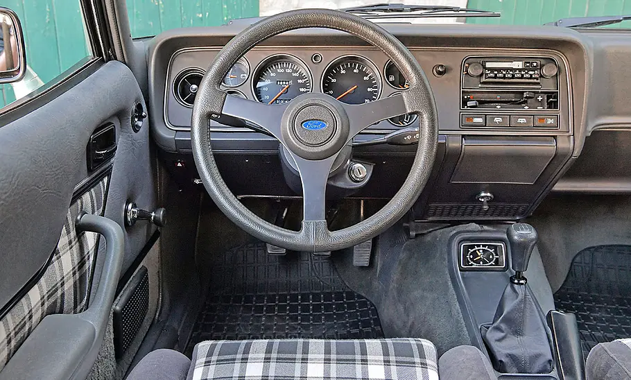 Ford Capri; Cockpit