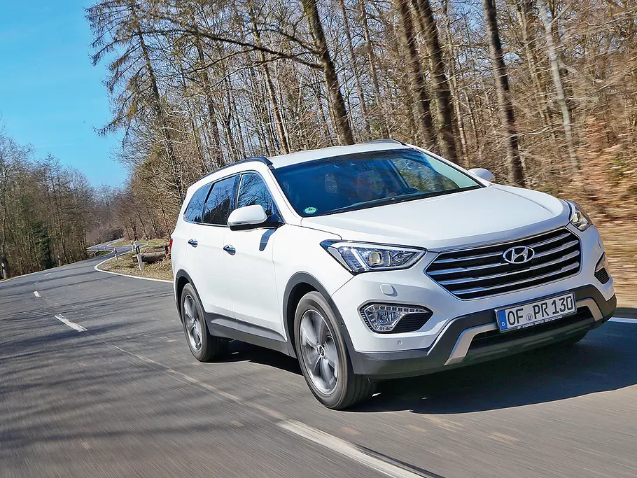 Hyundai Grand Santa Fe 2.2 CRDi 4WD SUV Diesel Vergleichstest