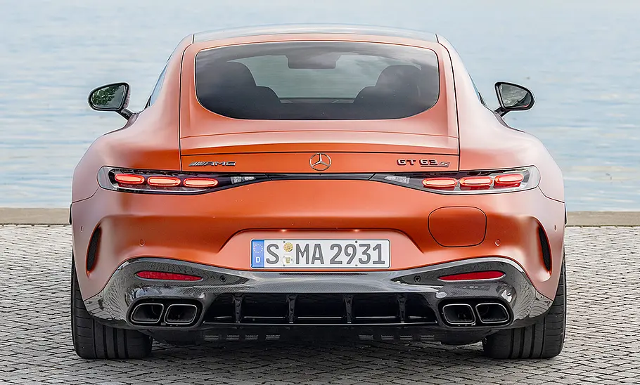 Mercedes-AMG GT 63 S E Performance (2024) Mercedes-AMG GT 63 S E Performance (2024); statisch von hinten