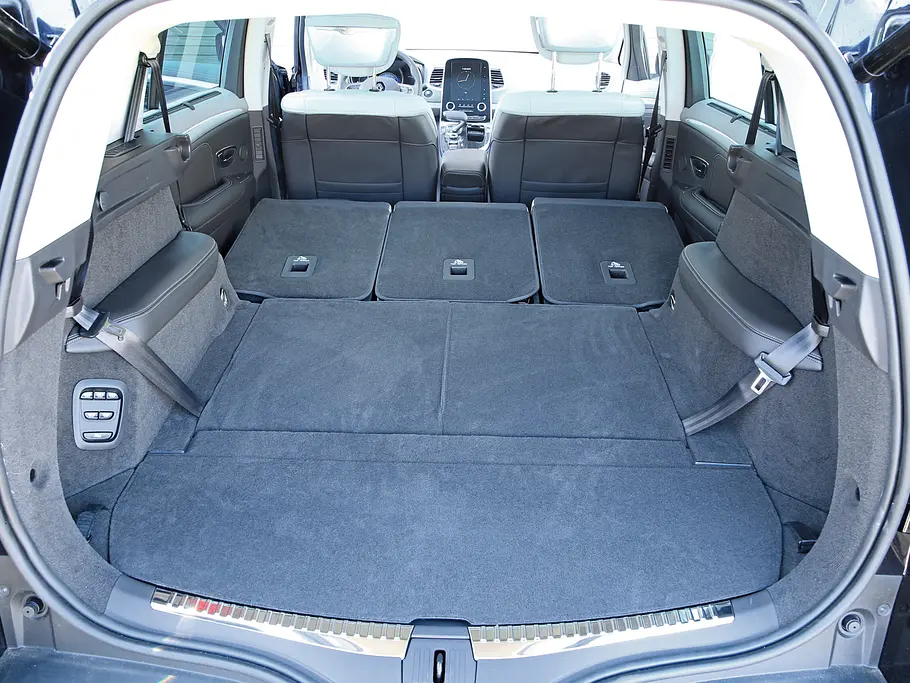 Renault Espace TCe 200 EDC Initiale Van Crossover SUV Siebensitzer Test Kofferraum