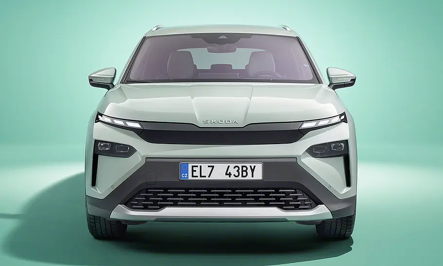 Skoda Elroq (2024) Der Skoda Elroq (2024) statisch von vorne fotografiert.