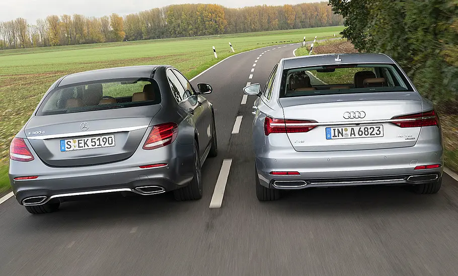Audi A6/Mercedes E-Klasse: Test