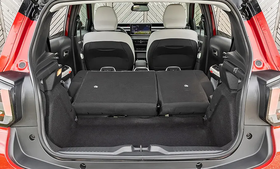 Citroën e-C3 (2024) Citroën e-C3 (2024) Kofferraum mit umgeklappten Sitzlehnen