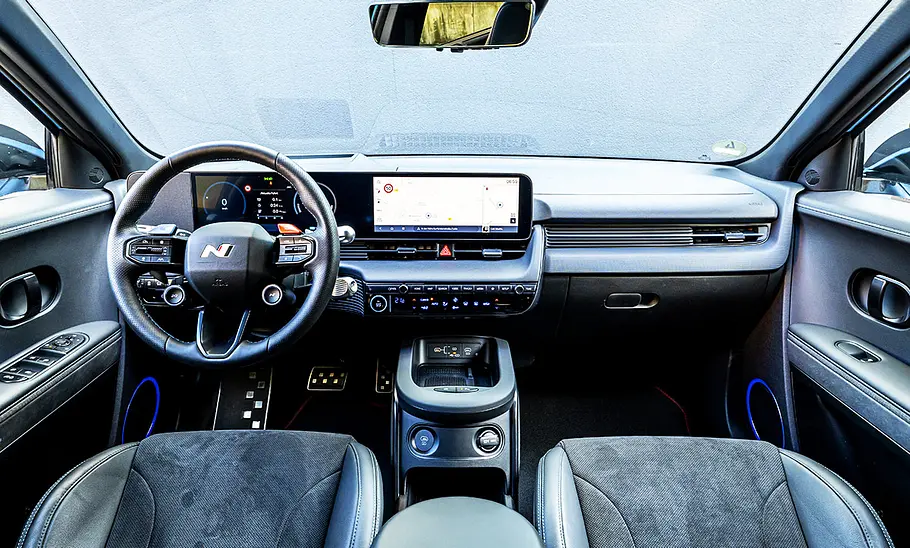 Das Cockpit des Hyundai Ioniq 5 N.