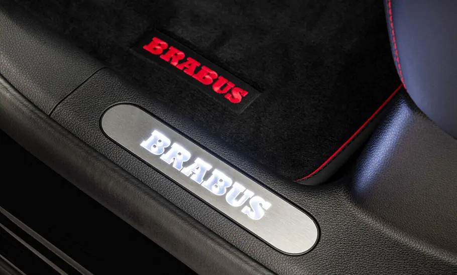 Smart Brabus #3 Einstiegsleisten mit Schriftzug