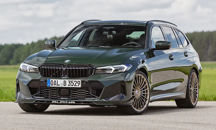 Platz 6: Alpina B3 GT Touring, statisch, von schräg vorn