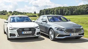 Audi A6/Mercedes E-Klasse Facelift - Foto: Frank Ratering Audi A6/Mercedes E-Klasse Facelift - Foto: Frank Ratering