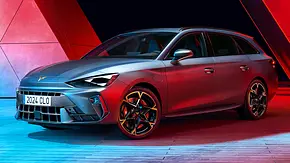 Platz 11: Cupra Leon Sportstourer VZ 2.0 TSI; statisch von vorne links - Foto: Cupra