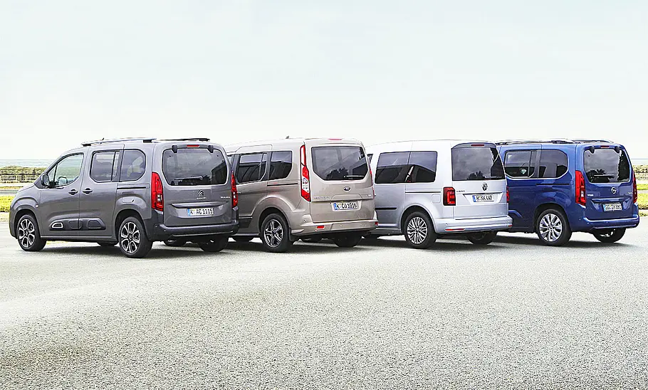 Citroën Berlingo/Opel Combo/Ford Tourneo/VW Caddy: Test Citroën Berlingo/Opel Combo/Ford Tourneo/VW Caddy: Test