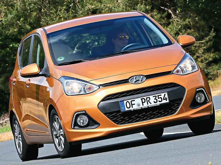 Hyundai i10 Kleinstwagen Vergleichstest