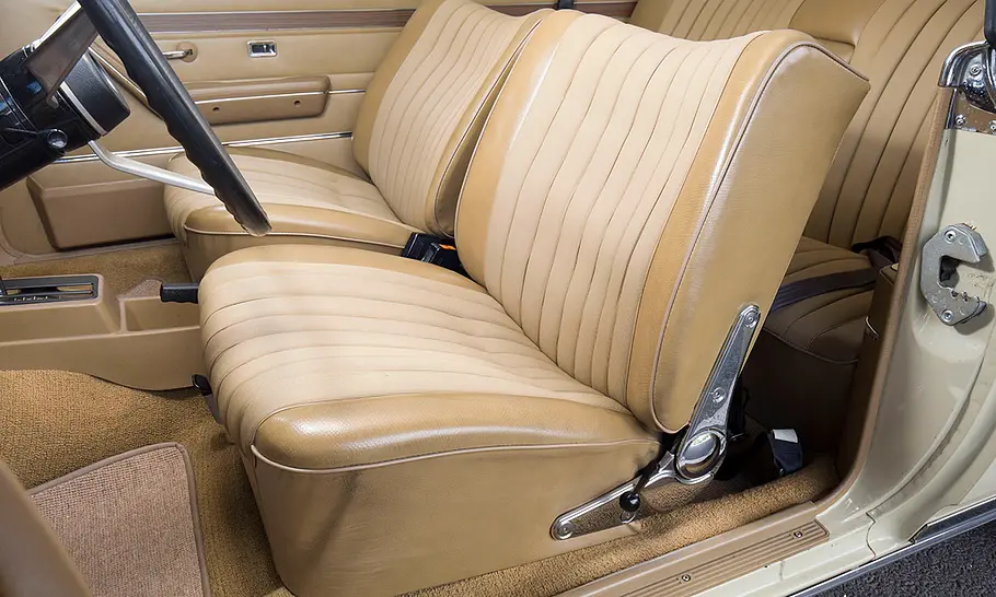 Die Sitze des Opel Commodore A Coupé