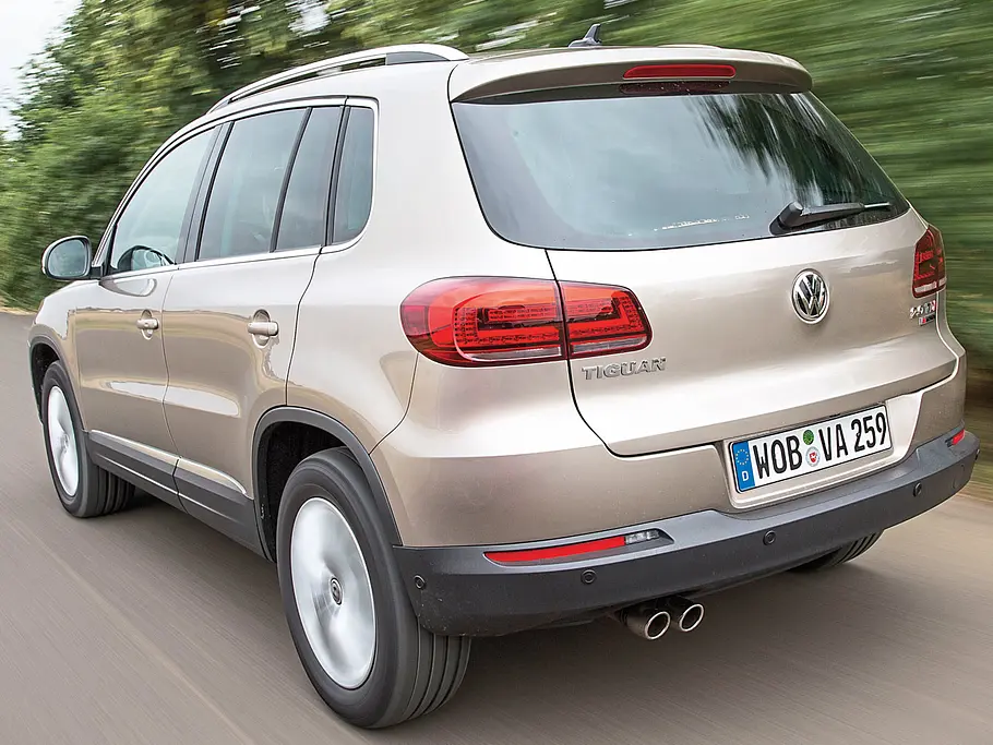 VW Tiguan 2.0 TDI BMT SUV Vergleichstest