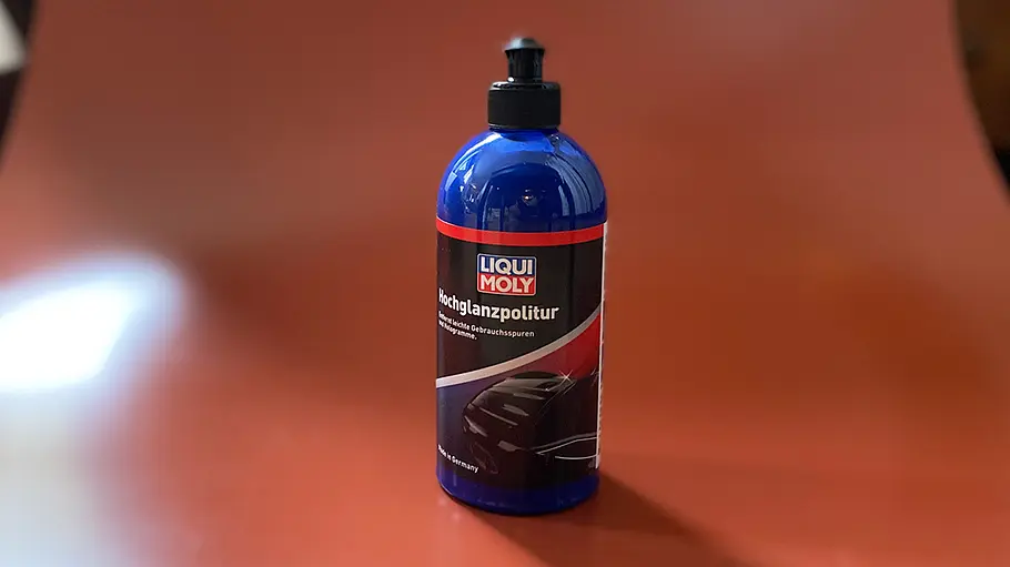 Draufsicht auf Liqui Moly Hochglanzpolitur.