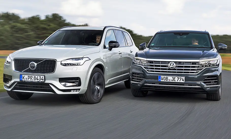 Volvo XC90 B5 AWD/VW Touareg V6 TDI SCR 4Motion Volvo XC90 B5 AWD/VW Touareg V6 TDI SCR 4Motion