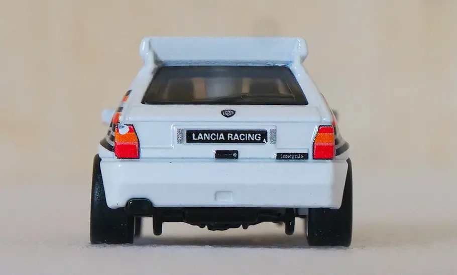 Lancia Delta Integrale von Hot Wheels Lancia Delta Integrale von Hot Wheels, Heck