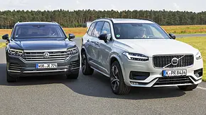 VW Touareg V6 TDI SCR 4Motion/Volvo XC90 B5 AWD - Foto: Klaus Huber-Abendroth