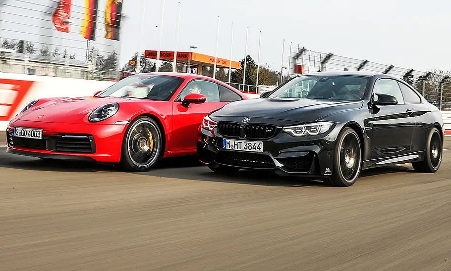Porsche 911 Carrera S/BMW M4 Competition Porsche 911 Carrera S/BMW M4 Competition