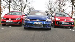 VW Golf GTI/VW Polo GTI/VW Up GTI - Foto: Daniela Loof VW Golf GTI/VW Polo GTI/VW Up GTI - Foto: Daniela Loof