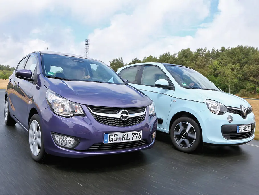 Opel Karl Renault Twingo Kleinstwagen Vergleichstest