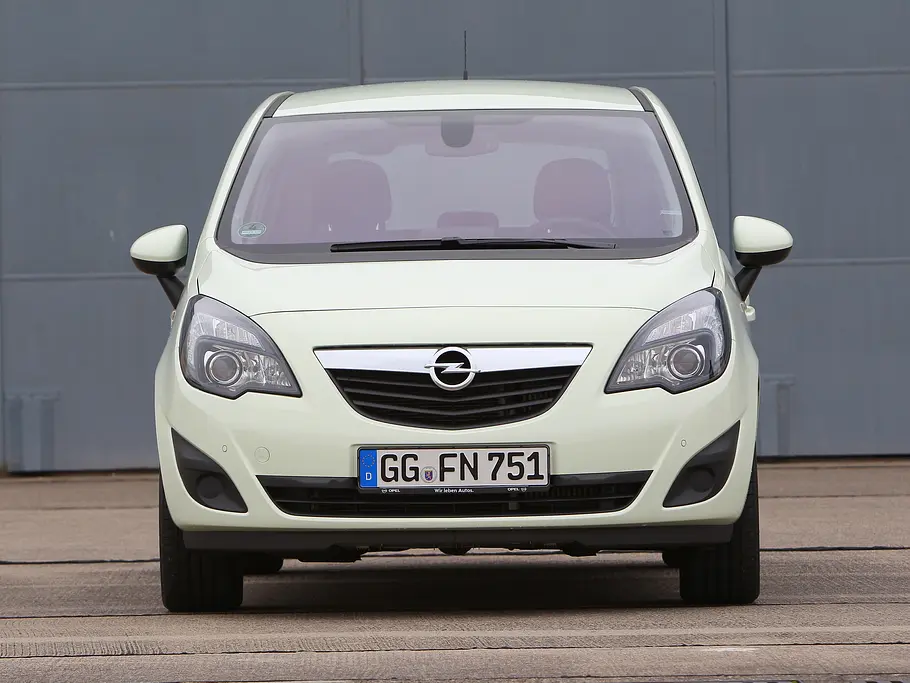 Opel Meriva 1.7 CDTI ecoFLEX Vergleich Vergleichstest Mini-Vans Turbodiesel Front