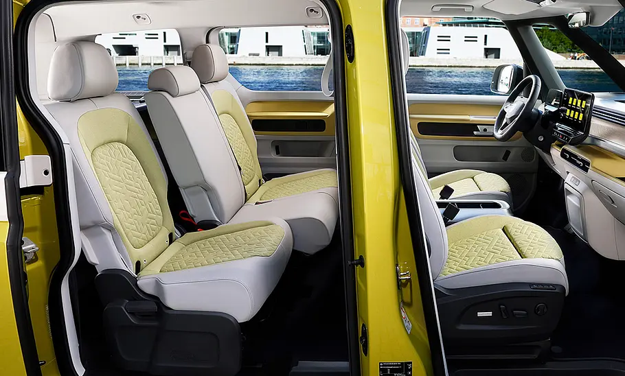 VW ID. Buzz Der Innenraum des VW ID. Buzz.