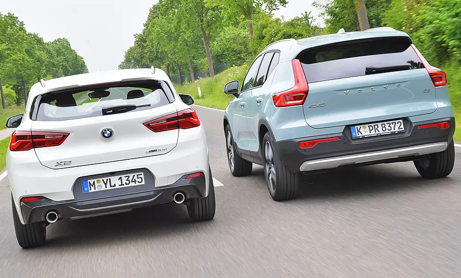 BMW X2 sDrive18d/Volvo XC40 D3