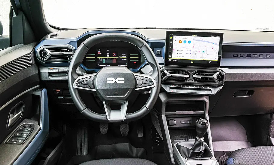 Dacia Duster; Innenraum; Interieur; Innenansicht; Cockpit; Lenkrad; Armaturen