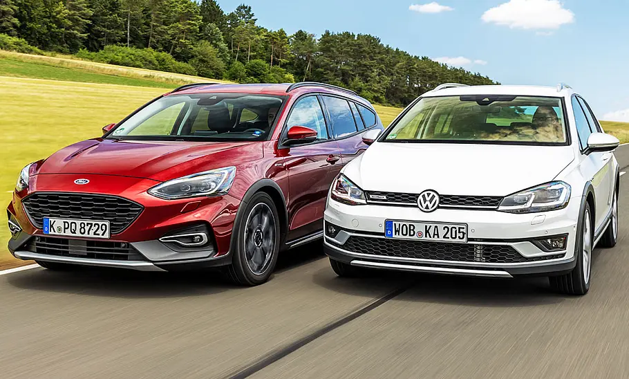 Ford Focus Active Turnier/VW Golf Alltrack