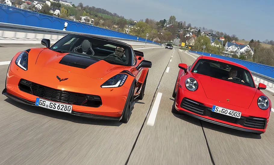 Chevrolet Corvette Grand Sport Coupé/Porsche 911 Carrera S