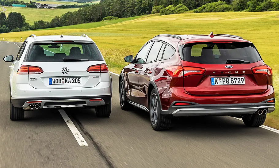 VW Golf Alltrack/Ford Focus Active Turnier
